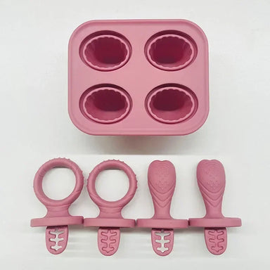 5-piece baby teether set – BPA-free silicone with handle grip | Teething toys
