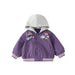Boys' hooded autumn jacket – soft, warm and cartoon design | Toddler coat