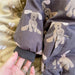 Hooded coat with soft cuddly fabric – warm, breathable, machine washable | kids