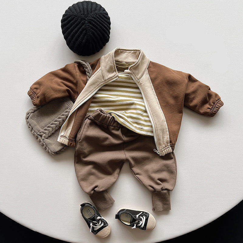 Fleece jacket with zip fastening – soft, warm mid-layer | baby & toddler