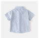 Summer outfit set with soft cotton – T-shirt, shorts & elastic waist | Unisex kids