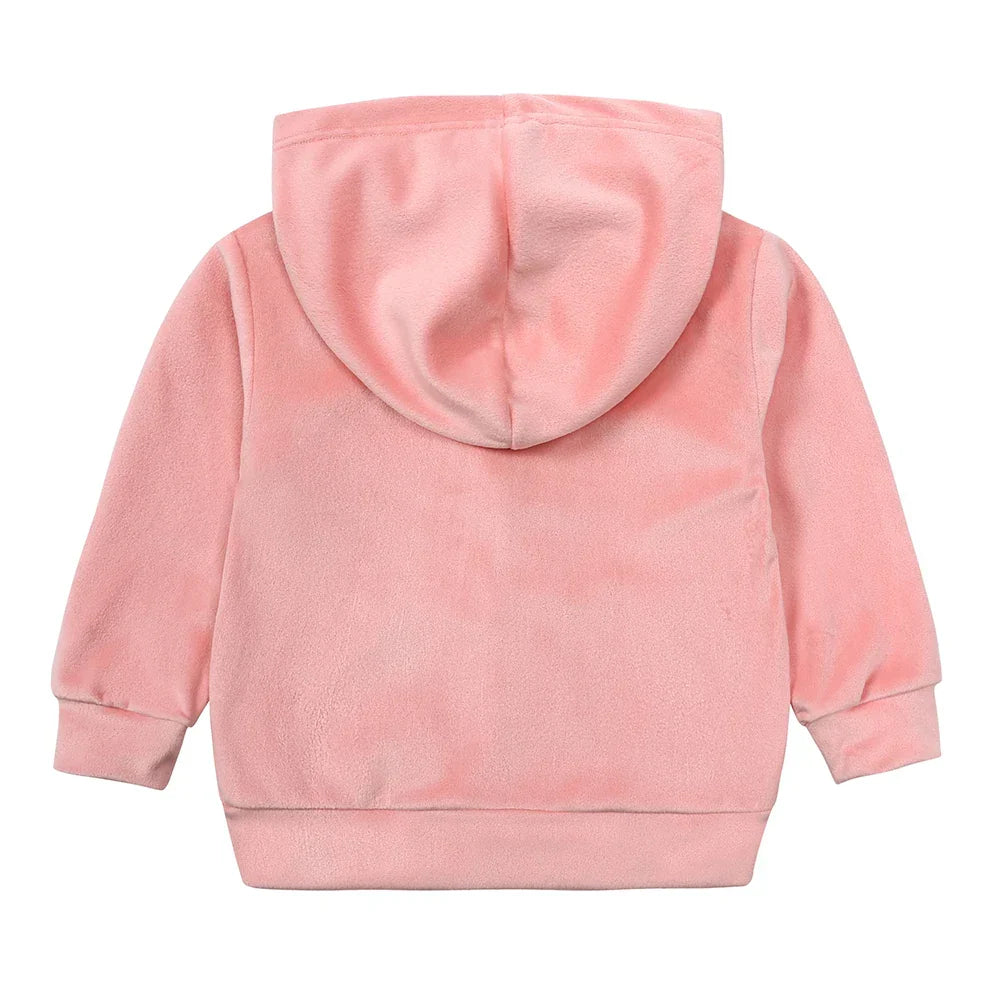 Velvet tracksuit for kids – soft, warm, flexible fit | unisex outfit set