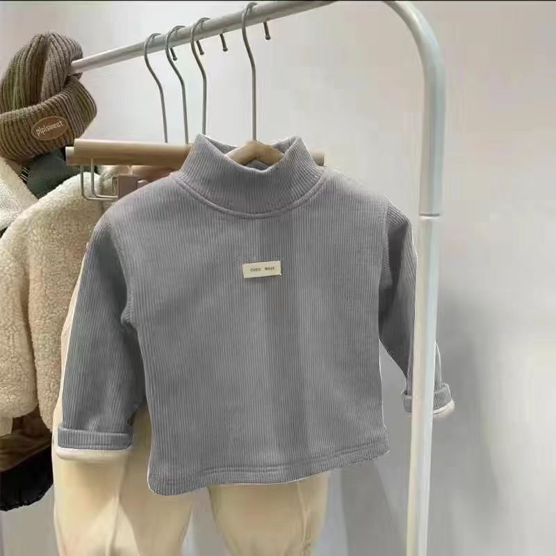 Roll neck jumper for warmth – soft cotton, stretchy fit | kids