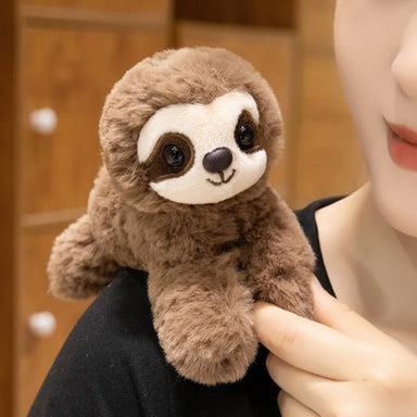 Magnetic shoulder cuddly toy stays in place with magnets – soft plush, lightweight | plush toy