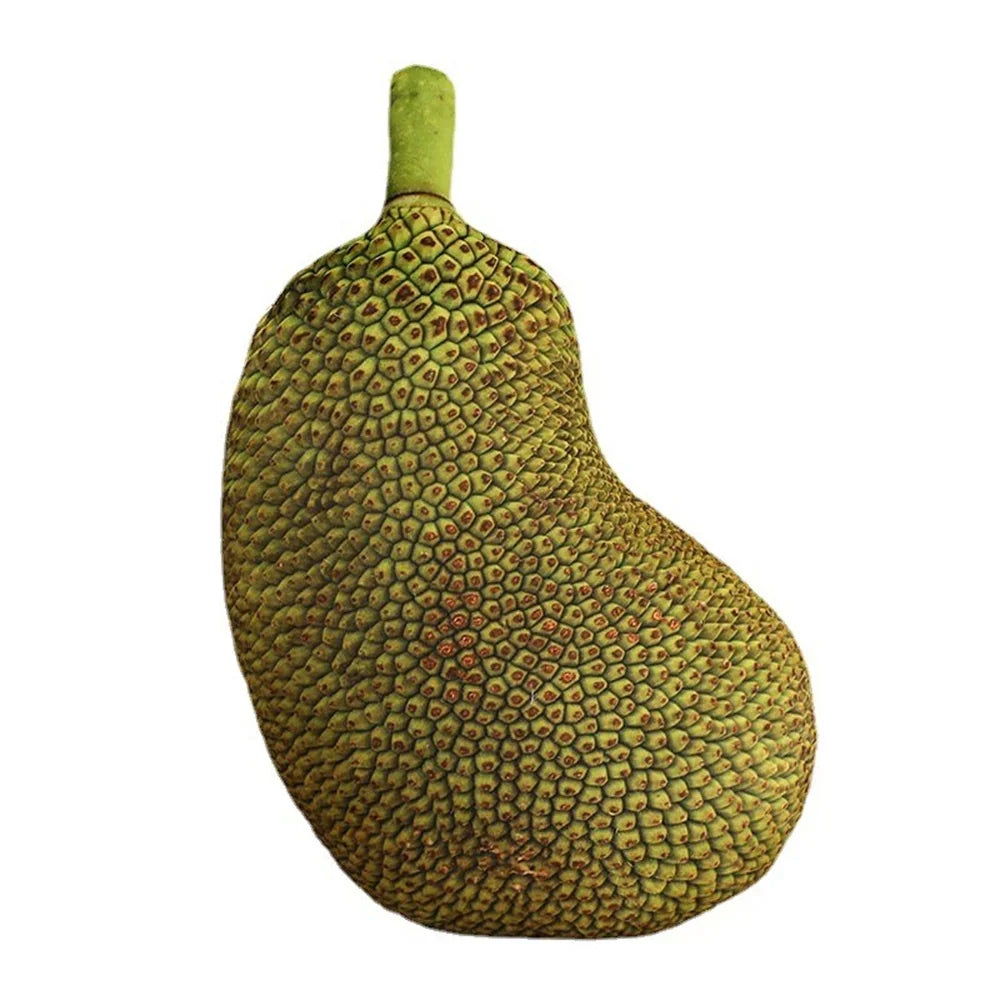 Plush fruit cushion is soft and huggable – multiple shapes, washable | for kids and adults