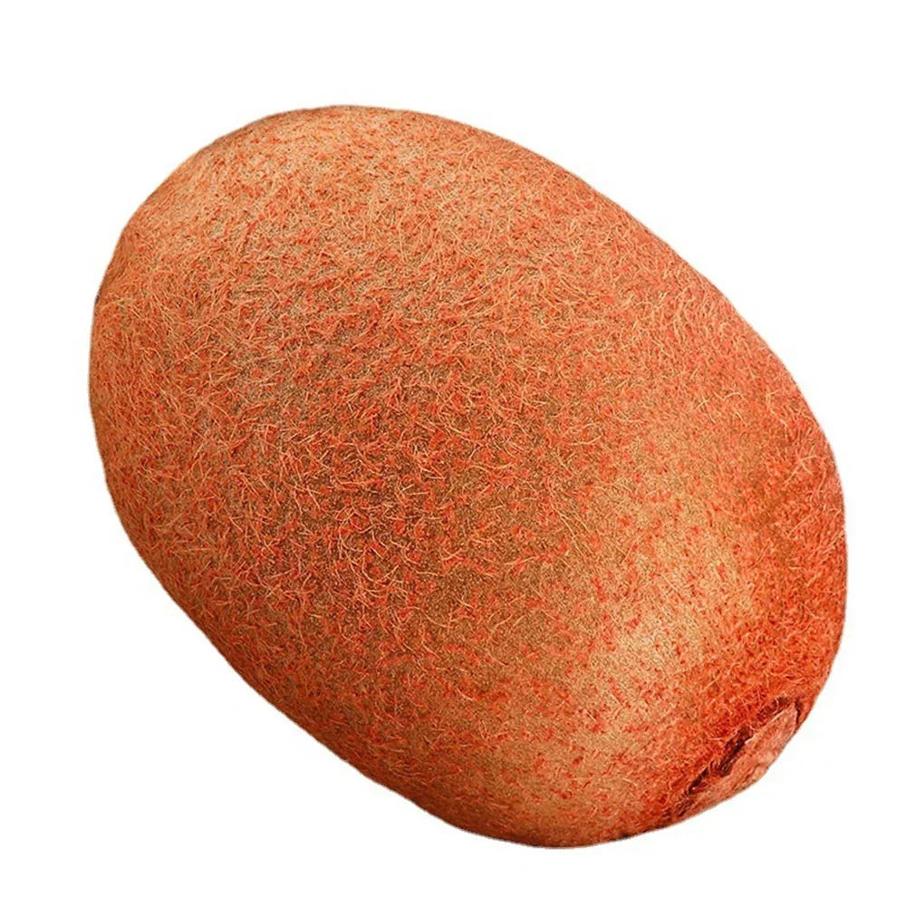 Plush fruit cushion is soft and huggable – multiple shapes, washable | for kids and adults