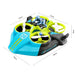 RC amphibious car with 360° stunt spins – drives on land and water | remote control toy