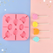Silicone lolly moulds, BPA-free and reusable – for fridge and freezer, easy to wash | frozen treats
