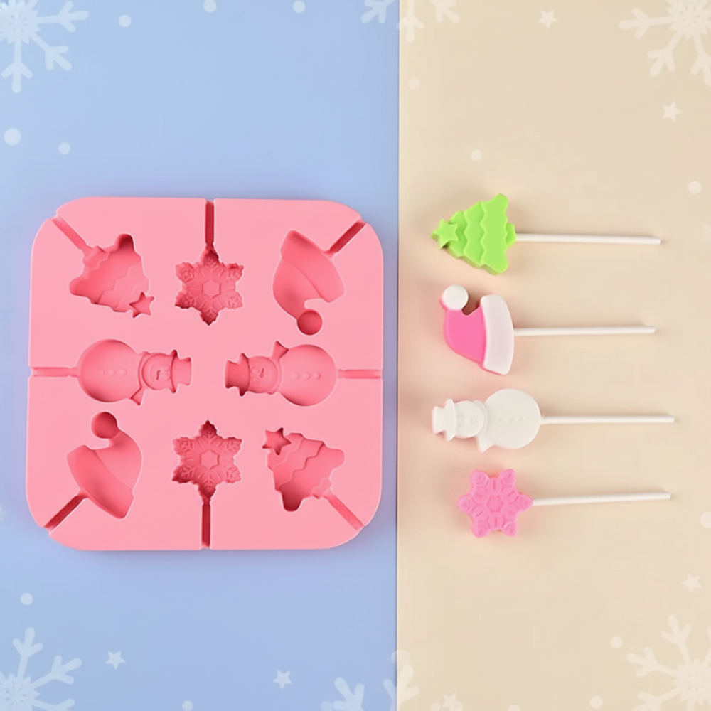 Silicone lolly moulds, BPA-free and reusable – for fridge and freezer, easy to wash | frozen treats