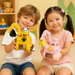 Digger water bottle with built-in straw – spill-free, playful design | kids