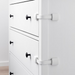 Cabinet safety locks without drilling – self-adhesive, set of 8 | child safety