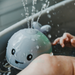 Whale bath toy squirts water – light effects, waterproof | for babies and toddlers