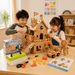 Kids' tool set for cardboard building – creative, safe design | pretend play