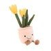 Plush tulip cuddly toy – soft, huggable and decorative | kids & adults