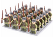 Building figures set with 21 pieces – compatible with building bricks | Kids 6+