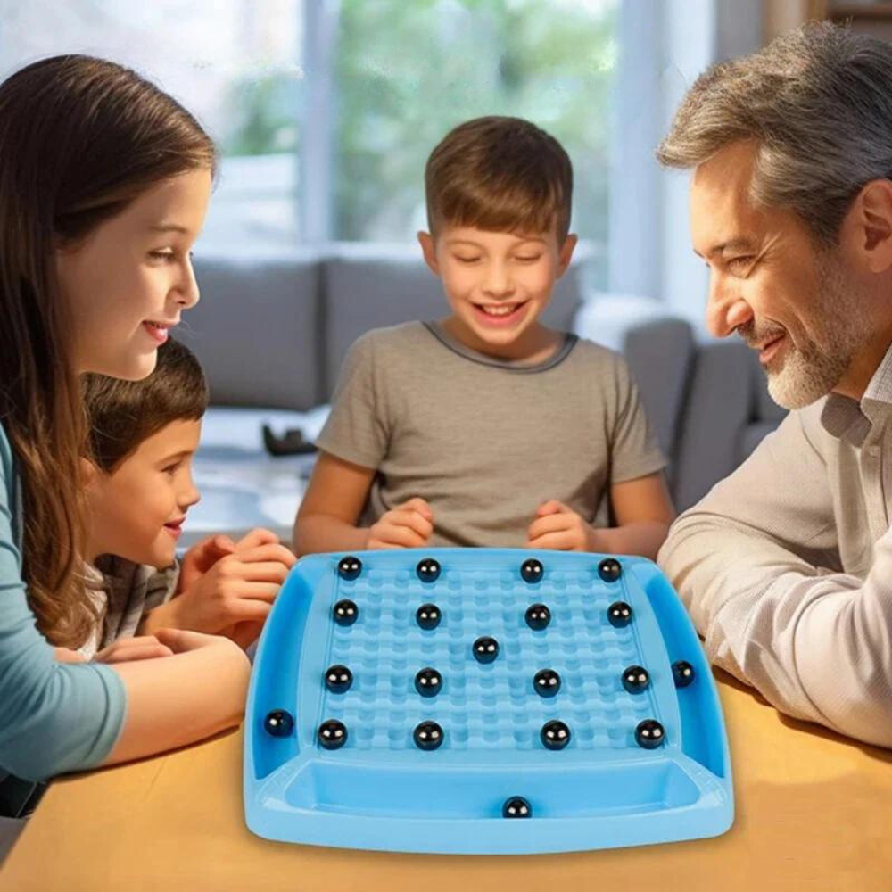 Magnetic board game – strategic, portable, durable | for kids & adults
