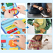 Busy book activity book for toddlers – felt, interactive, portable | Ages 1+