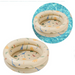 Inflatable baby paddling pool with ocean balls – compact, safe design | toddlers