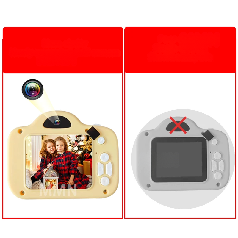 Kids' digital camera with 1080p HD video – waterproof, rechargeable | Children's camera