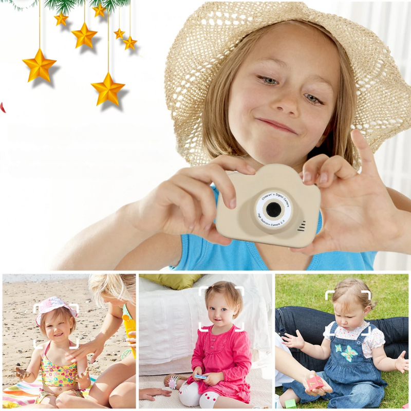 Kids' digital camera with 1080p HD video – waterproof, rechargeable | Children's camera
