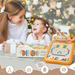 Magnetic drawing board boosts creativity – STEM toy, motor skills, reusable templates | Kids