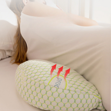 Pregnancy pillow for back and belly support – soft, washable cover | maternity