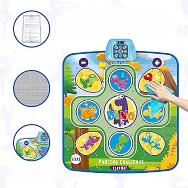 Interactive dance toy boosts rhythm and motor skills – Lights, music, 5 modes | For kids 3+