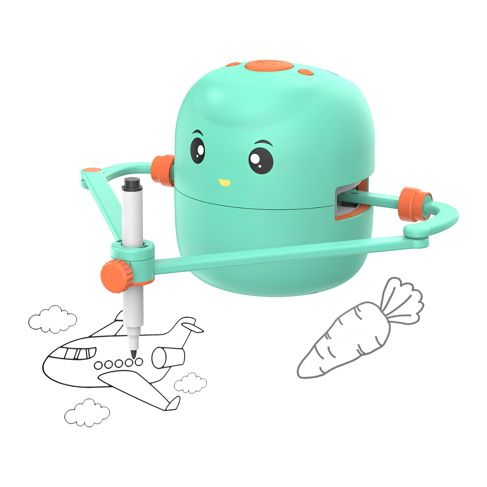 Interactive drawing robot – step-by-step drawing, 100 designs | Educational toy for kids
