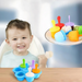 Silicone ice lolly maker – 7 shapes, dishwasher safe | kids
