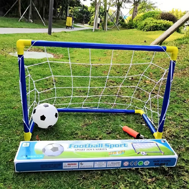 Kids football goal with ball – indoor & outdoor play, easy setup | ages 3+