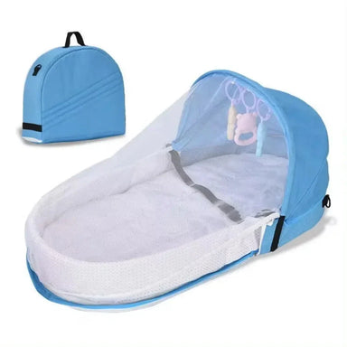 Folding crib with anti-stress design – lightweight, portable | newborn sleep