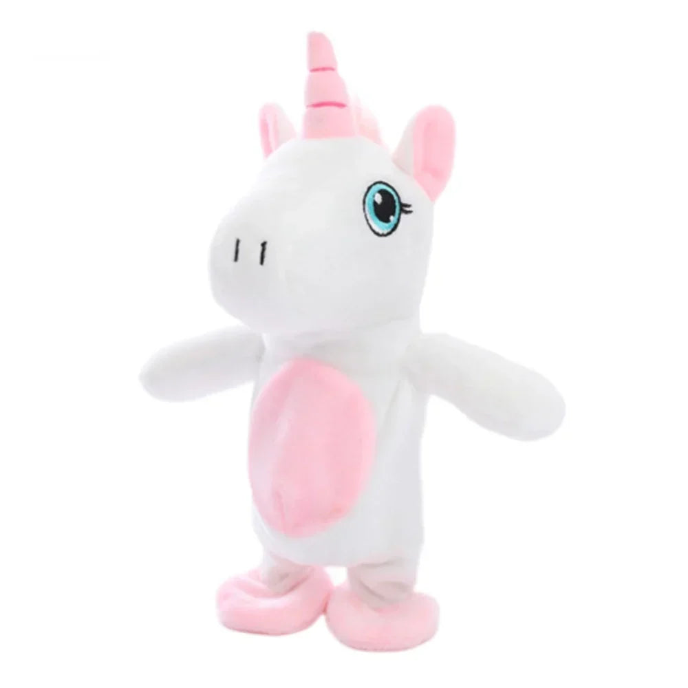 Interactive unicorn soft toy that talks and sings – Walks, repeats speech | Kids gift