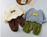 Kids' cotton tracksuit – sweater and trousers set | boys and girls