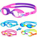 Leak-proof swimming goggles for kids – anti-fog lenses | 3-12 years