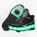LED trainers with wheels – light-up soles, 2-in-1 walk and roll | kids' skate shoes