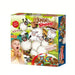 Jumping sheep board game with catapults – fun, educational, colourful | family game