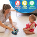Montessori busy board with LED – switches, buttons, sensory play | toddlers