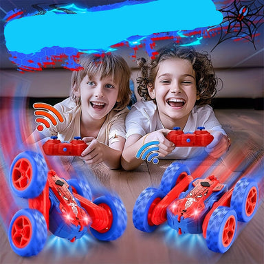 360° RC stunt car with LED lights – flips, spins and rolls | remote control car