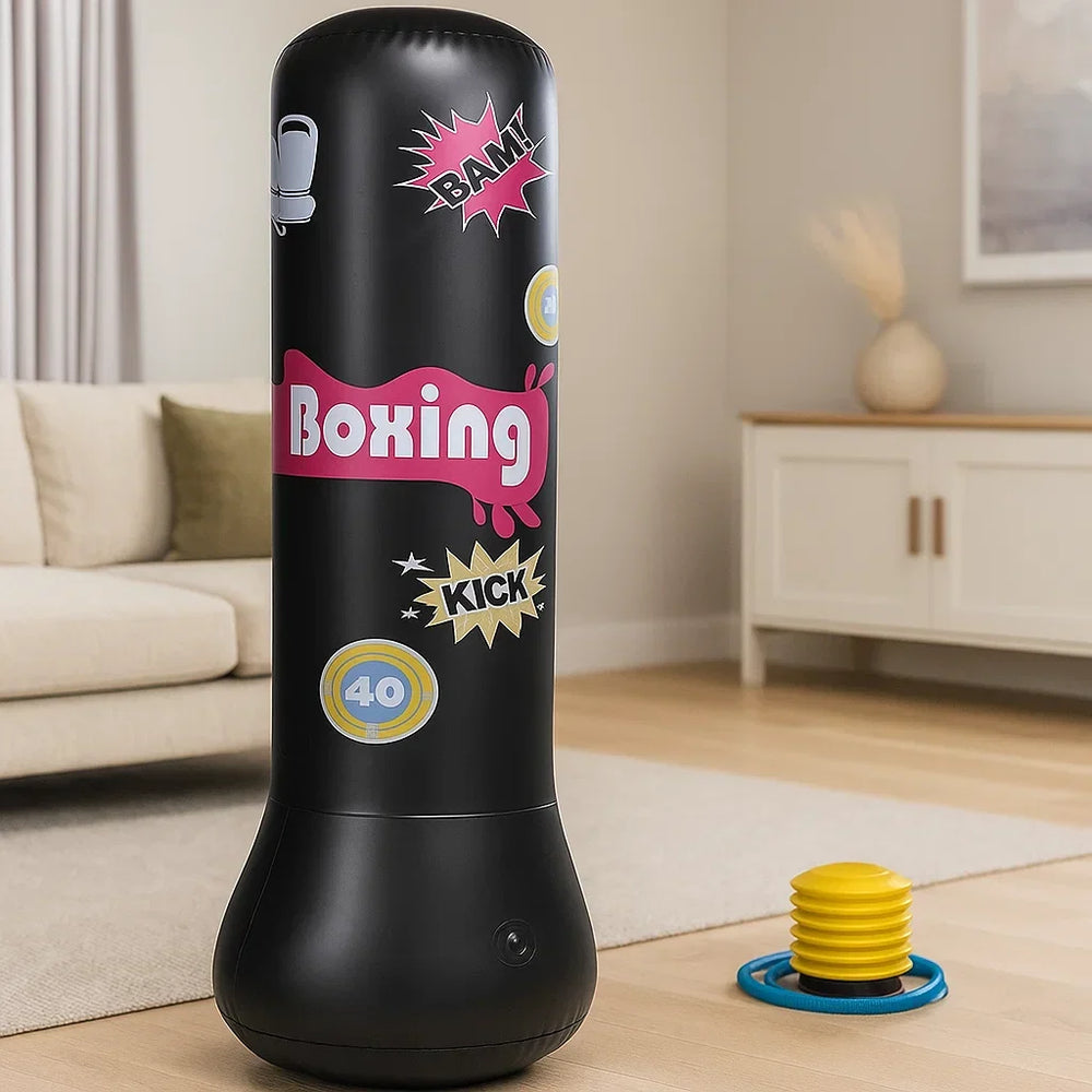 Punch bag for safe indoor play – boosts coordination and confidence | active children