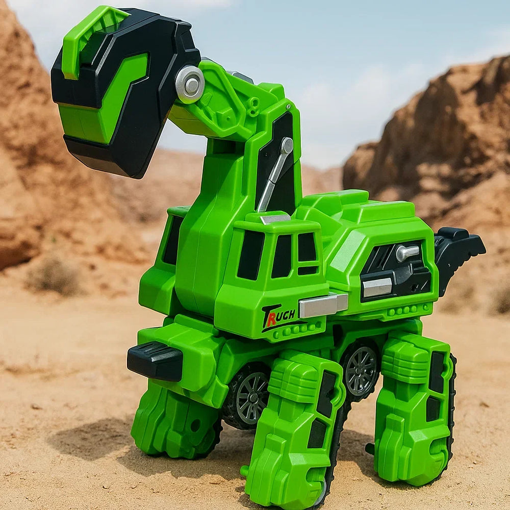 Transforming dino toy car – auto-transforms, durable plastic | kids' play vehicle