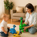 Transforming dino toy car – auto-transforms, durable plastic | kids' play vehicle