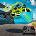 RC amphibious car with 360° stunt spins – drives on land and water | remote control toy
