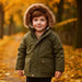 Kids winter coat with hood – padded, warm and comfortable | winter wear