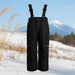 Warm waterproof ski trousers for kids – flexible fit, reflective details | winter sports gear