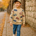 Kids' jumper with vehicle print – soft cotton, comfortable fit | boys and girls