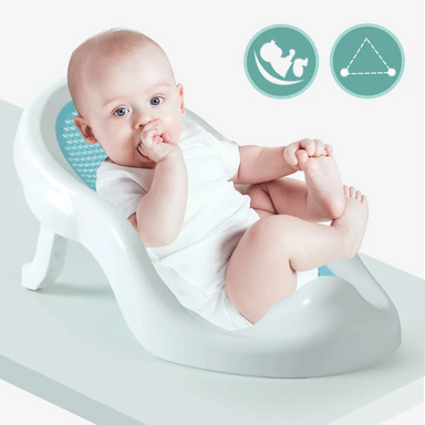 Non-slip bath seat – foldable and portable | Baby bathing essential