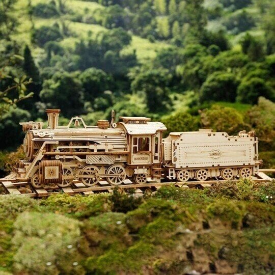 Wooden vehicle building set – educational 3D puzzle, durable wood | kids 6+
