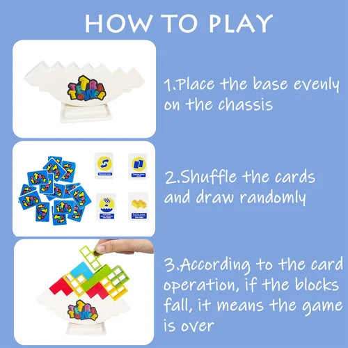 Educational balance game for children – stacking, balancing, concentration | building toy