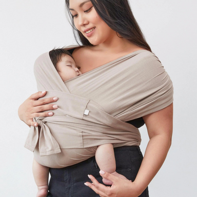 Baby carrier with ergonomic design – soft, stretchy, breathable | newborn to toddler