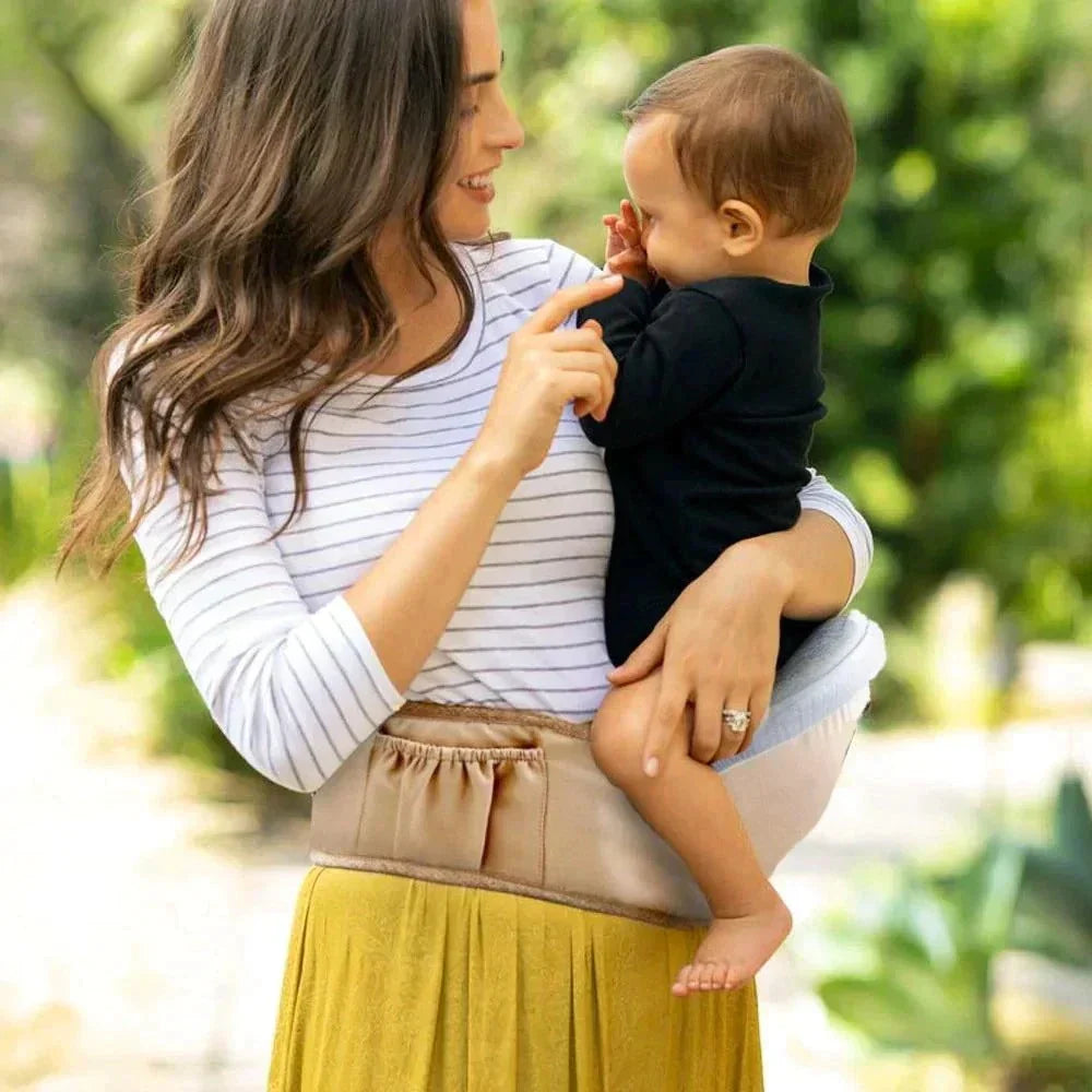 Baby hip carrier offers ergonomic support – adjustable, lightweight, carries up to 20kg | hip seat